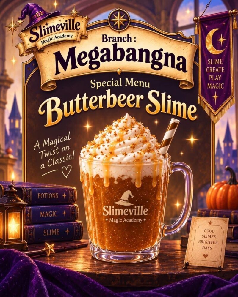 SlimeVille Halloween Special Menu : Butterbeer Slime