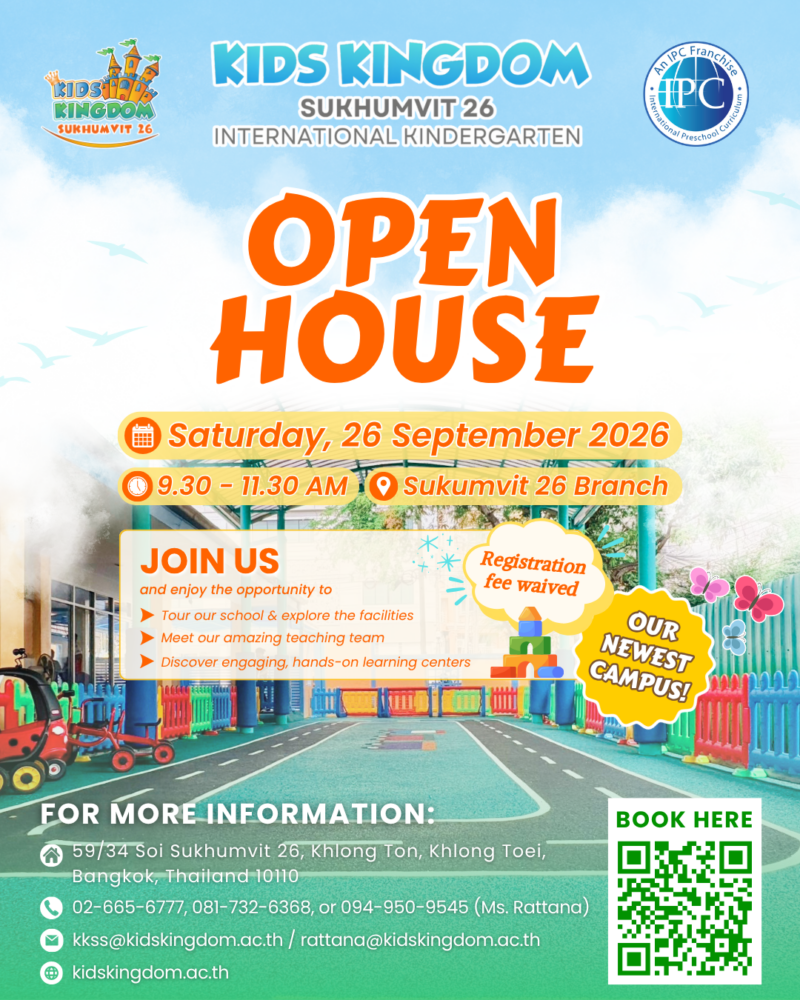 Kids Kingdom Sukhumvit 26 Open House