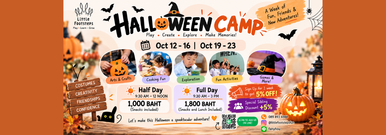 Little Footsteps Halloween Camp