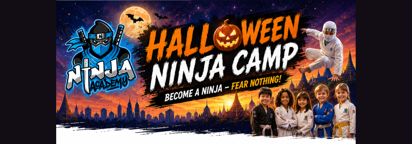 Ninja Academy Thailand Halloween Ninja Camp