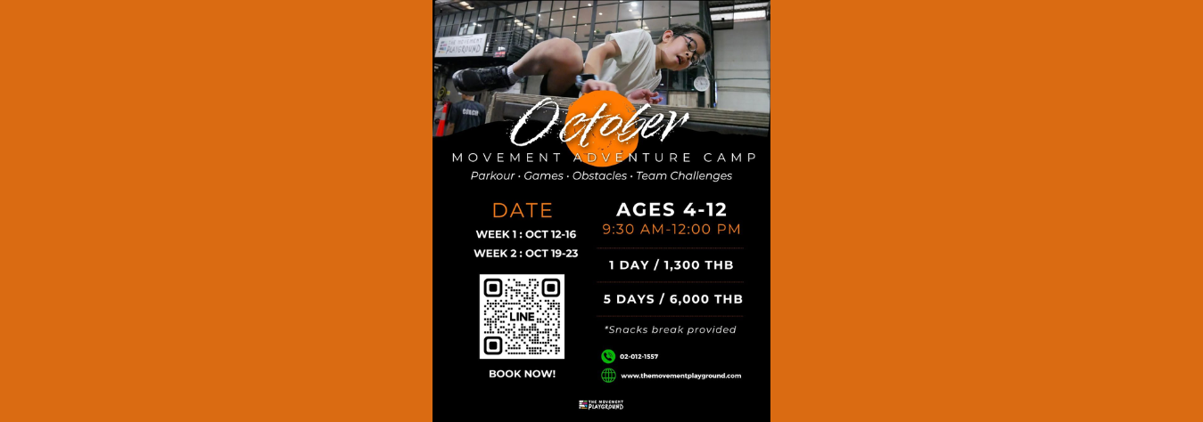 The Movement Playground October Camp