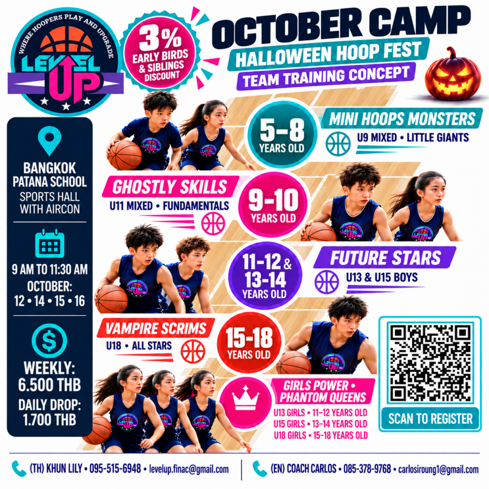 Level Up Basketball Halloween Hoop Fest