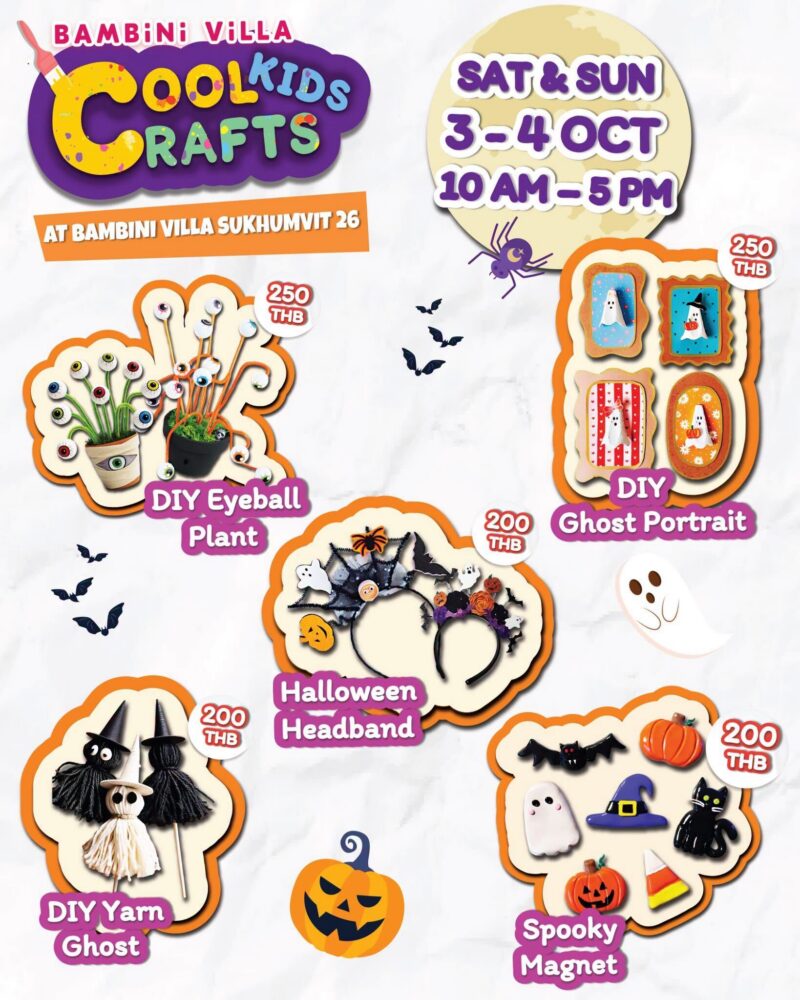 Bambini Villa Cool Kids Crafts Halloween Edition