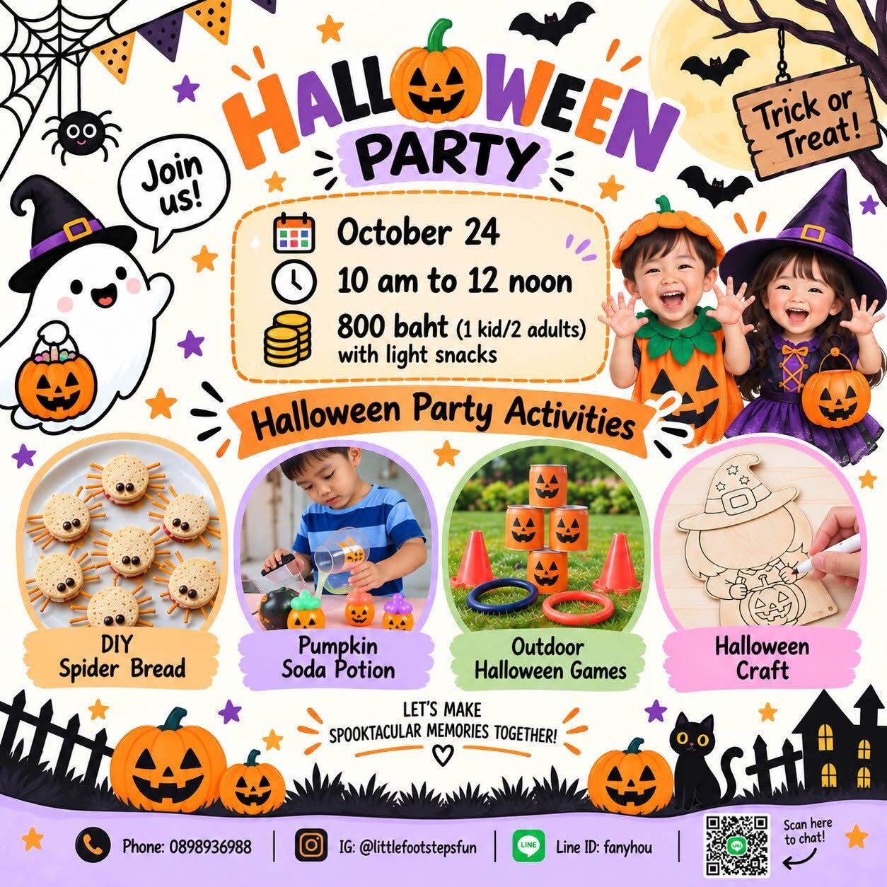 Little Footsteps Halloween Party