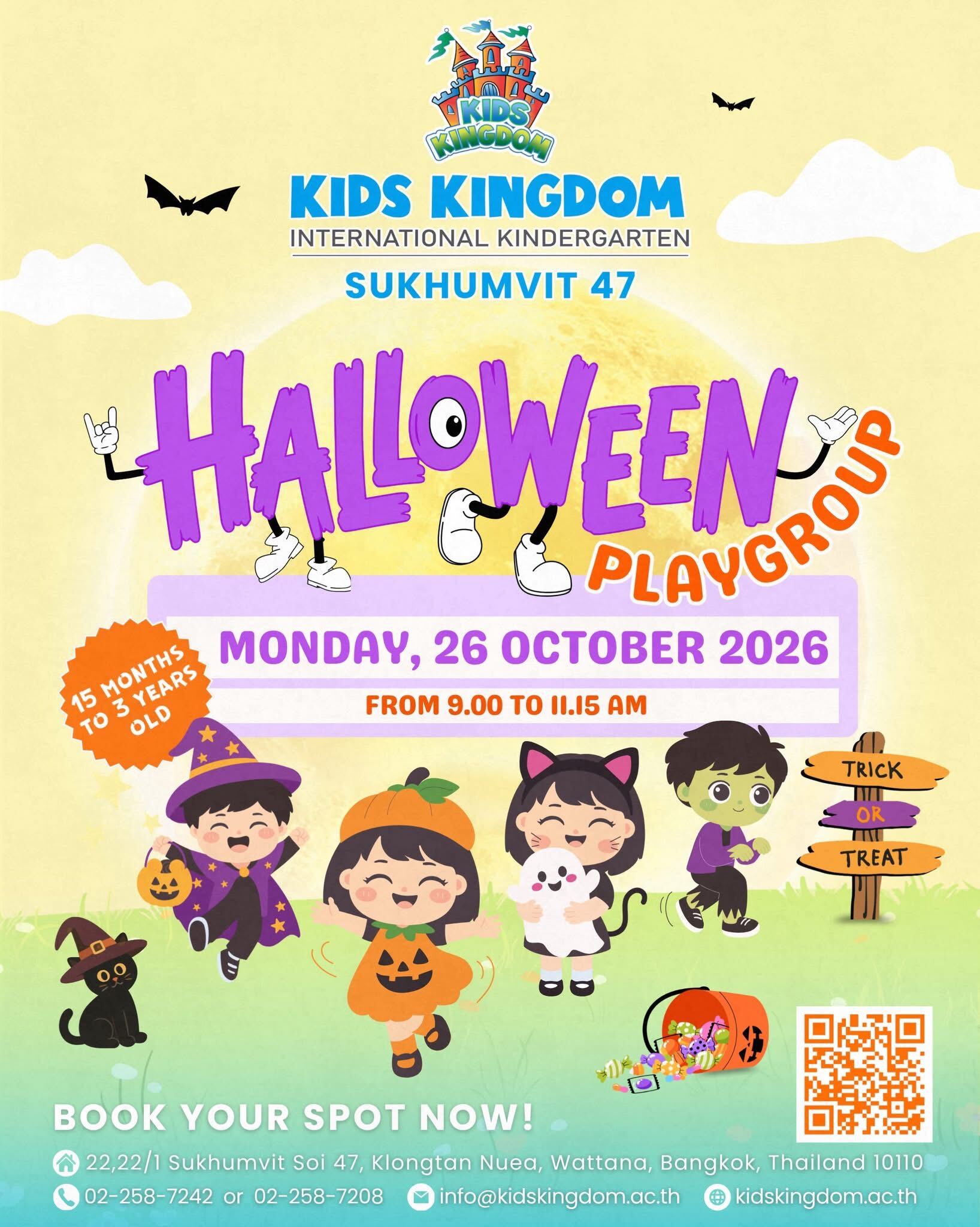 Kids Kingdom Sukhumvit 47 Halloween Spooktacular Playgroup