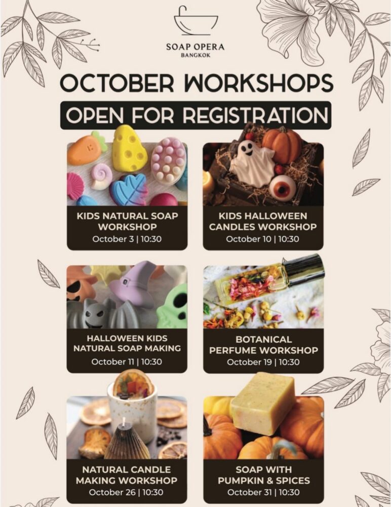 Soap Opera Bangkok October Workshops