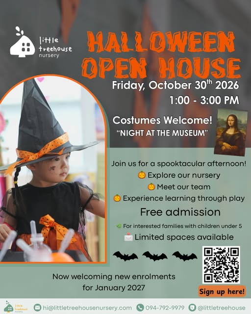 Little Treehouse Nursery Halloween Open House
